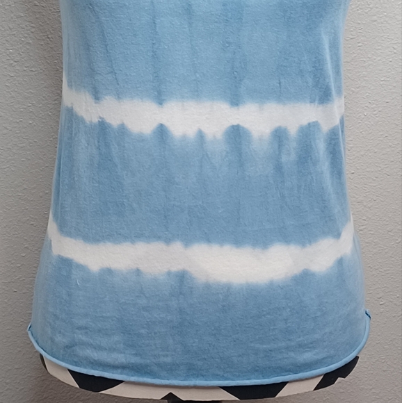 WSLY 100% Cotton Tie Dye Boho Tank Top - Picture 5 of 14